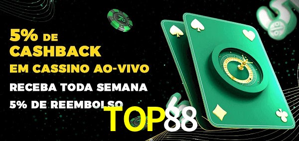 Promoções do cassino ao Vivo TOP88